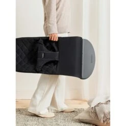 Bouncer Bliss Cotton Classic Quilt - Black -METRO BABY SHOP 006016 bouncer bliss cotton black lookbook babybjorn 09