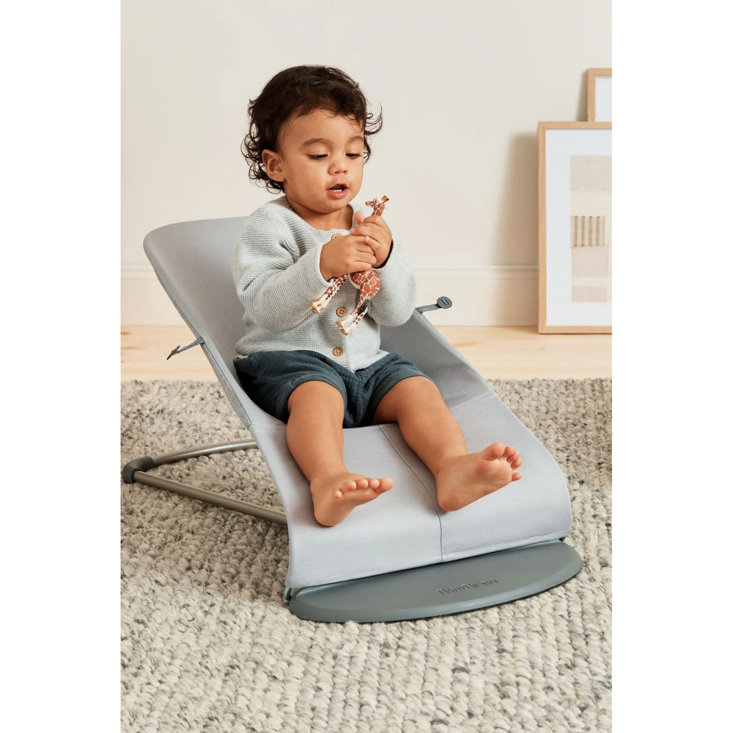 Bouncer Bliss 3D Jersey - Light Grey 5 Bouncer Bliss 3D Jersey - Light Grey - Image 5