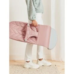 Bouncer Bliss Cotton Petal Quilt - Dusty Pink 20 Bouncer Bliss Cotton Petal Quilt - Dusty Pink -METRO BABY SHOP 006122 bouncer bliss dusty pink cotton petal quilt lookbook babybjorn 09