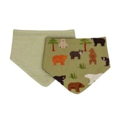 Bandana Bibs 2pk VARIOUS STYLES -METRO BABY SHOP 008 008 IMV 4256 all4elladec24 studio