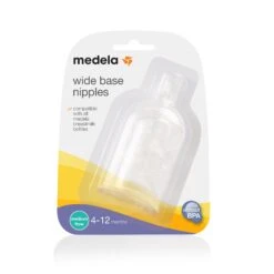 Medela Wide Base Teat - 3 Pack -METRO BABY SHOP 020451871349 0