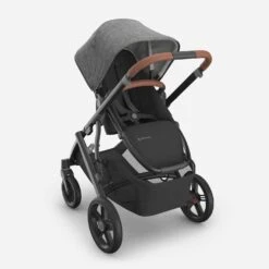 Uppababy VISTA V3 With Bassinet VARIOUS COLOURS -METRO BABY SHOP 0303 VIS AU GRY 3QReversed