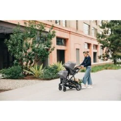 Uppababy VISTA V3 With Bassinet VARIOUS COLOURS -METRO BABY SHOP 0303 VIS GRY 0904 RBS GRY INTLDouble 216