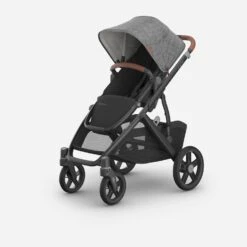 Uppababy VISTA V3 With Bassinet VARIOUS COLOURS -METRO BABY SHOP 0303 VIS GRY 3QLeft Hero