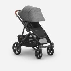 Uppababy VISTA V3 With Bassinet VARIOUS COLOURS -METRO BABY SHOP 0303 VIS GRY 3QRight Sunshade