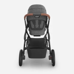Uppababy VISTA V3 With Bassinet VARIOUS COLOURS -METRO BABY SHOP 0303 VIS GRY Back noLiner