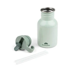 Done By Deer Metal Bottle VARIOUS COLOURS -METRO BABY SHOP 1011343 3 Metal Bottle Croco Green