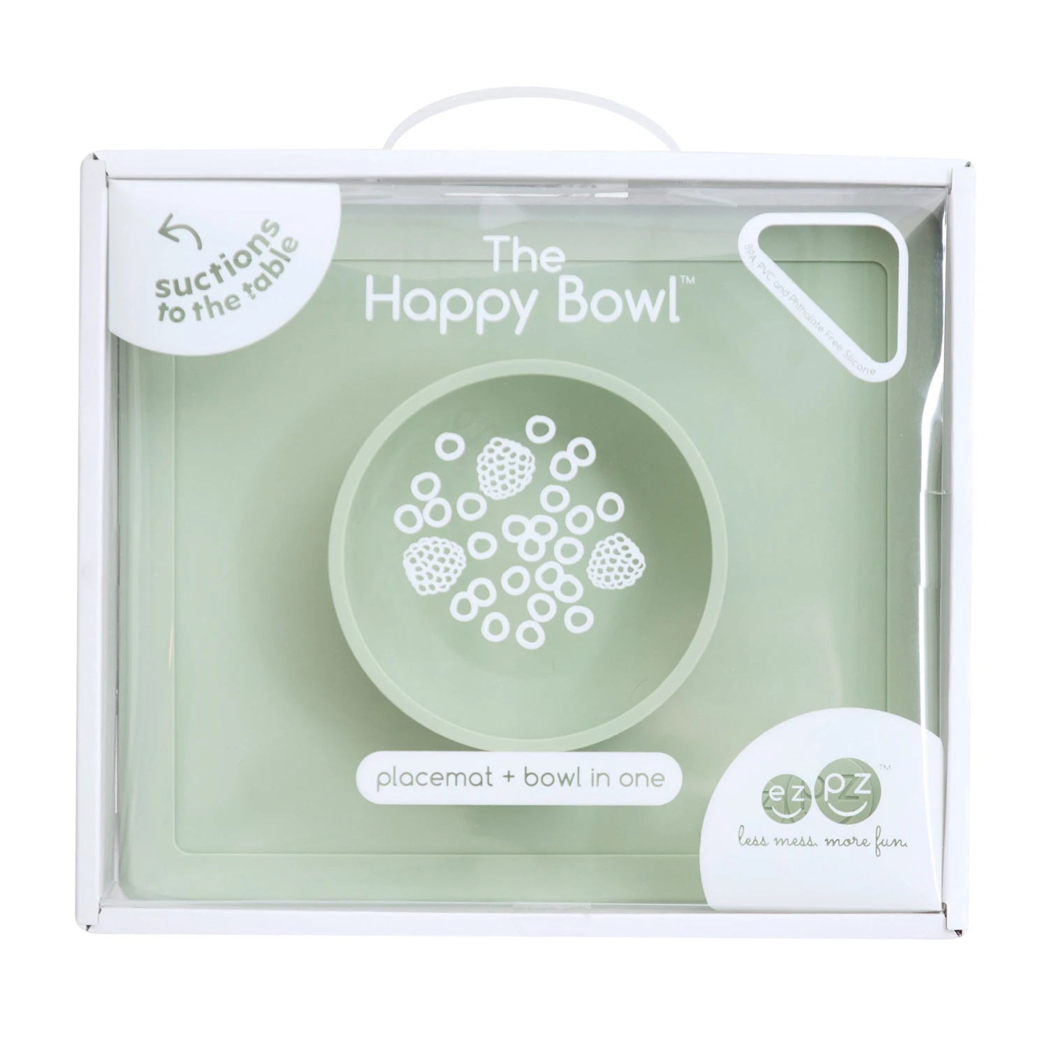 Ezpz Happy Bowl - Sage 2 Ezpz Happy Bowl - Sage - Image 2