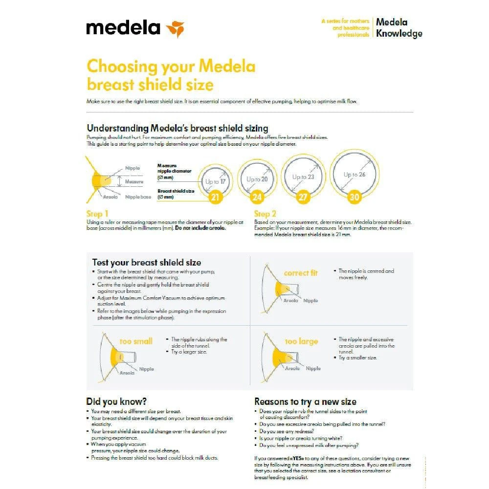 Medela PersonalFit Flex Breastshield - 2 Pieces 8 Medela PersonalFit Flex Breastshield - 2 Pieces - Image 8