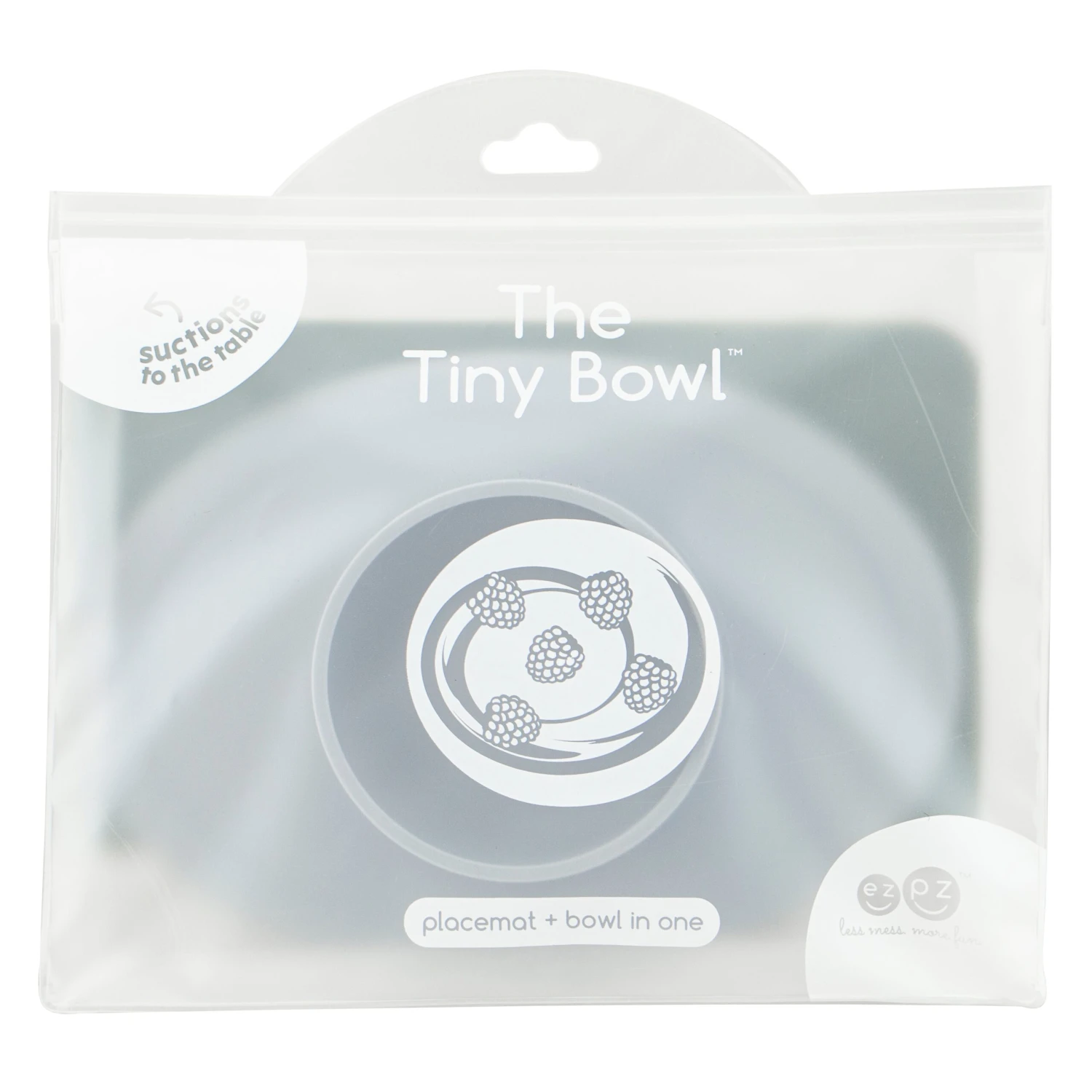 Ezpz Tiny Bowl - Pewter 2 Ezpz Tiny Bowl - Pewter - Image 2