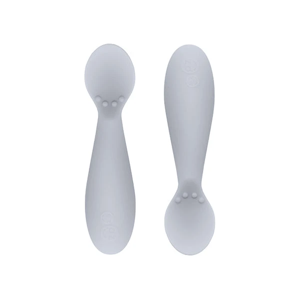 Ezpz Tiny Spoon 2 Pack - Pewter 1 Ezpz Tiny Spoon 2 Pack - Pewter