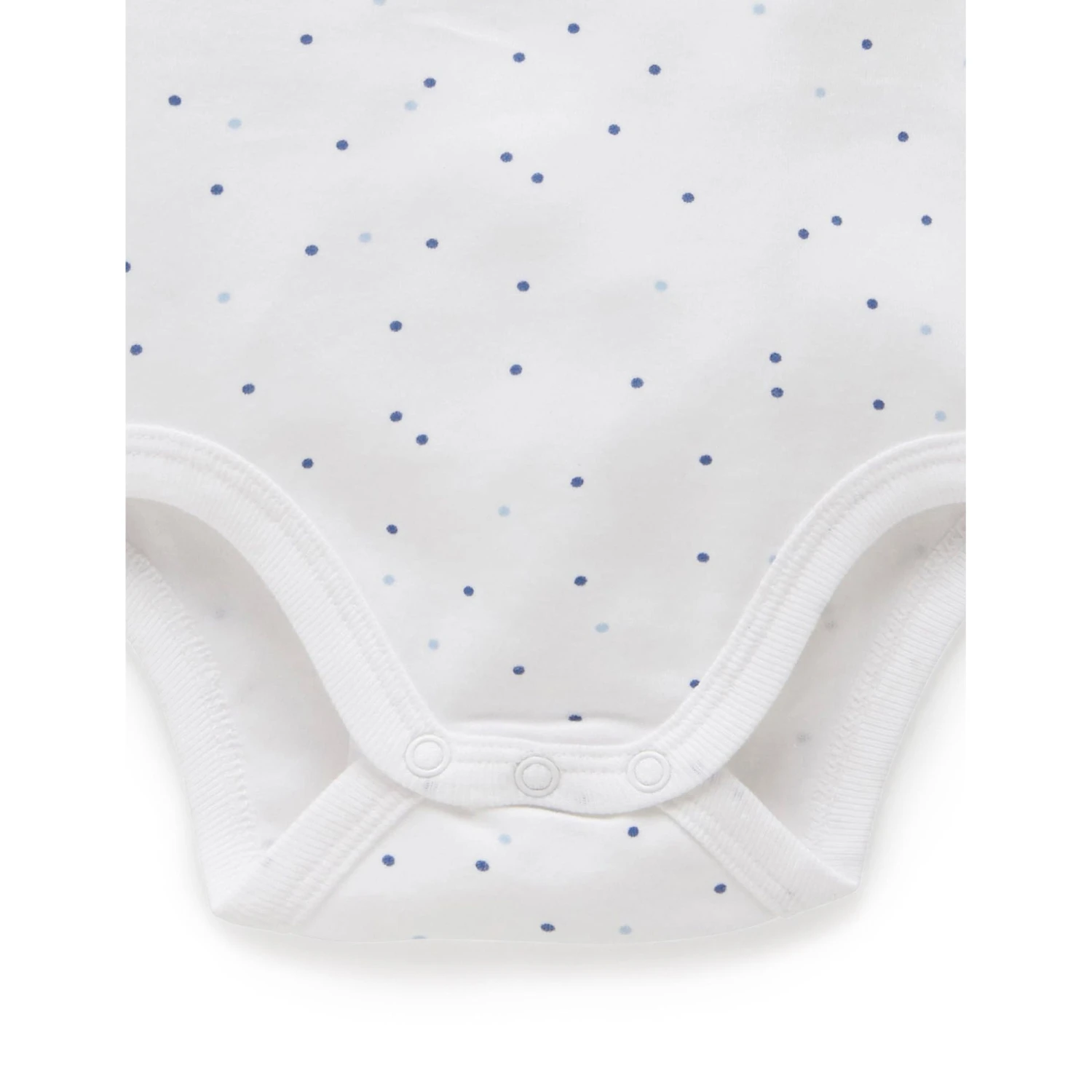 2 Pack Singlet Bodysuit - Pale Blue Pack Size 0000 NB 3 2 Pack Singlet Bodysuit - Pale Blue Pack Size 0000 NB - Image 3