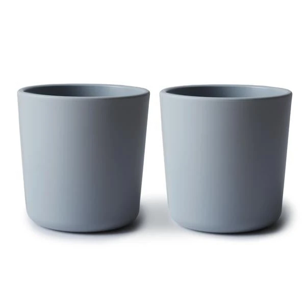 Mushie Drinking Cup - Set Of 2 VARIOUS COLOURS 1 Mushie Drinking Cup - Set Of 2 VARIOUS COLOURS