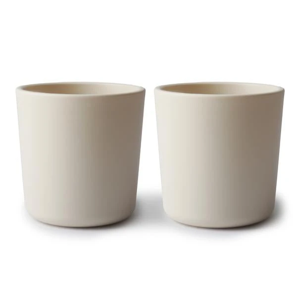 Mushie Drinking Cup - Set Of 2 VARIOUS COLOURS 2 Mushie Drinking Cup - Set Of 2 VARIOUS COLOURS - Image 2