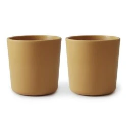 Mushie Drinking Cup - Set Of 2 VARIOUS COLOURS 18 Mushie Drinking Cup - Set Of 2 VARIOUS COLOURS -METRO BABY SHOP 2 pack cups MUSTARD 600x 1a96beba 6d8a 4474 8f4e c4d9ce7d069e