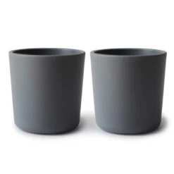 Mushie Drinking Cup - Set Of 2 VARIOUS COLOURS 21 Mushie Drinking Cup - Set Of 2 VARIOUS COLOURS -METRO BABY SHOP 2 pack cups SMOKE 600x 67b83695 159d 4634 8287 87699a217626