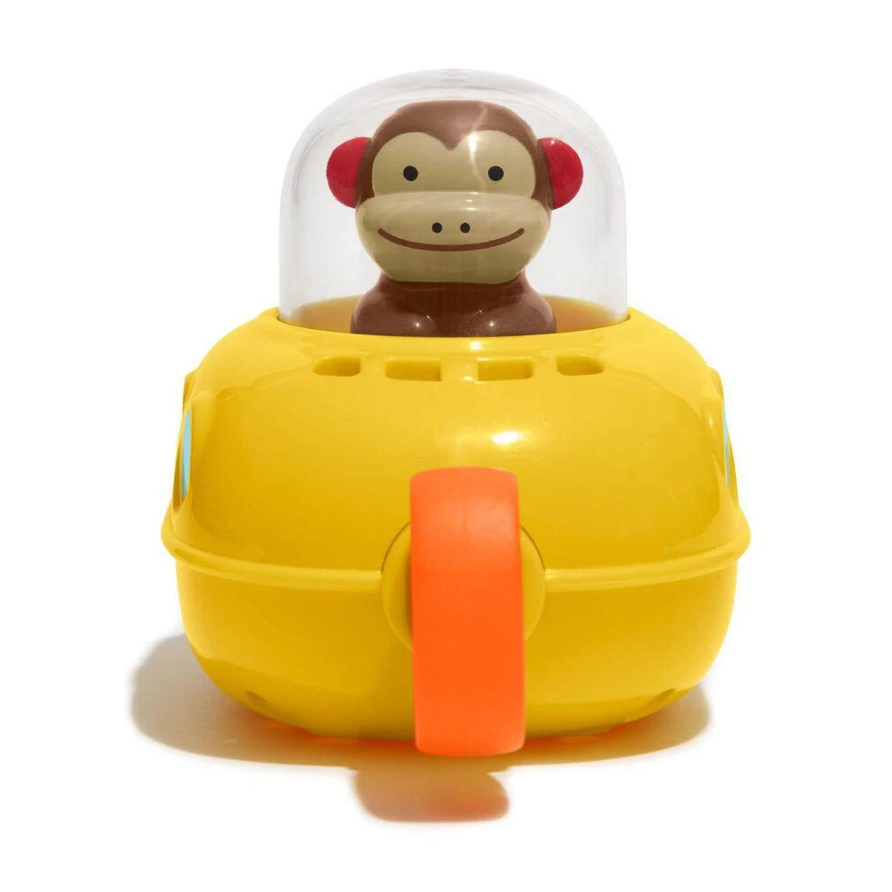 Skip Hop Zoo Bath Pull & Go Submarine - Monkey 1 Skip Hop Zoo Bath Pull & Go Submarine - Monkey