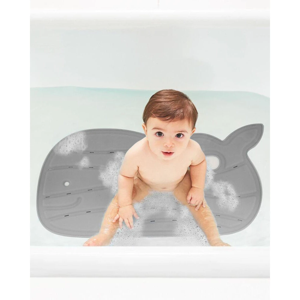 Skip Hop Moby Bath Mat - Grey 5 Skip Hop Moby Bath Mat - Grey - Image 5