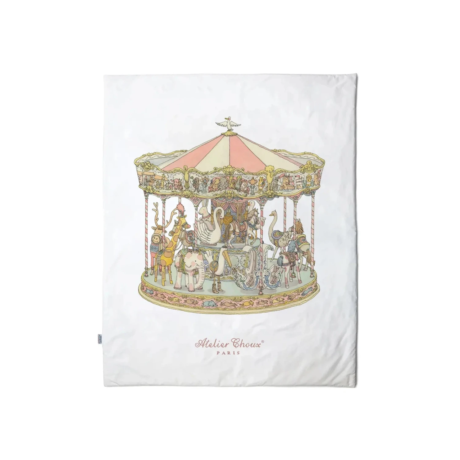 Monceau Mansion/Carousel Pink Quilt 3 Monceau Mansion/Carousel Pink Quilt - Image 3