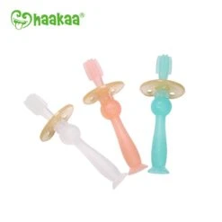 Haakaa 360° Silicone Toothbrush VARIOUS COLOURS