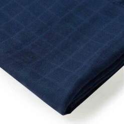 Organic Muslin Wrap - Navy