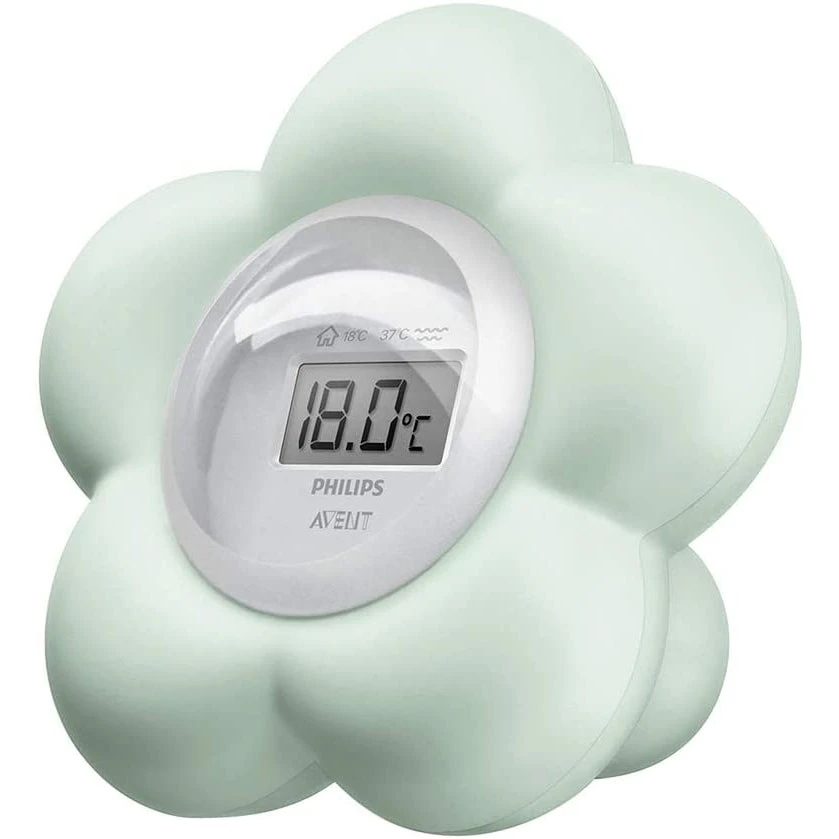 Avent Room And Bath Thermometer - Green 1 Avent Room And Bath Thermometer - Green