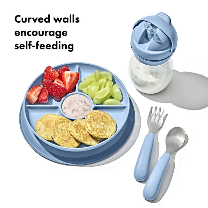 Stick & Stay Suction Divided Plate VARIOUS COLOURS 4 Stick & Stay Suction Divided Plate VARIOUS COLOURS - Image 4