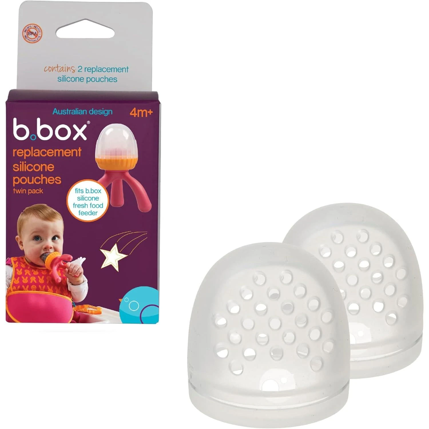 Replacement Silicone Pouch - 2 Pack 2 Replacement Silicone Pouch - 2 Pack - Image 2