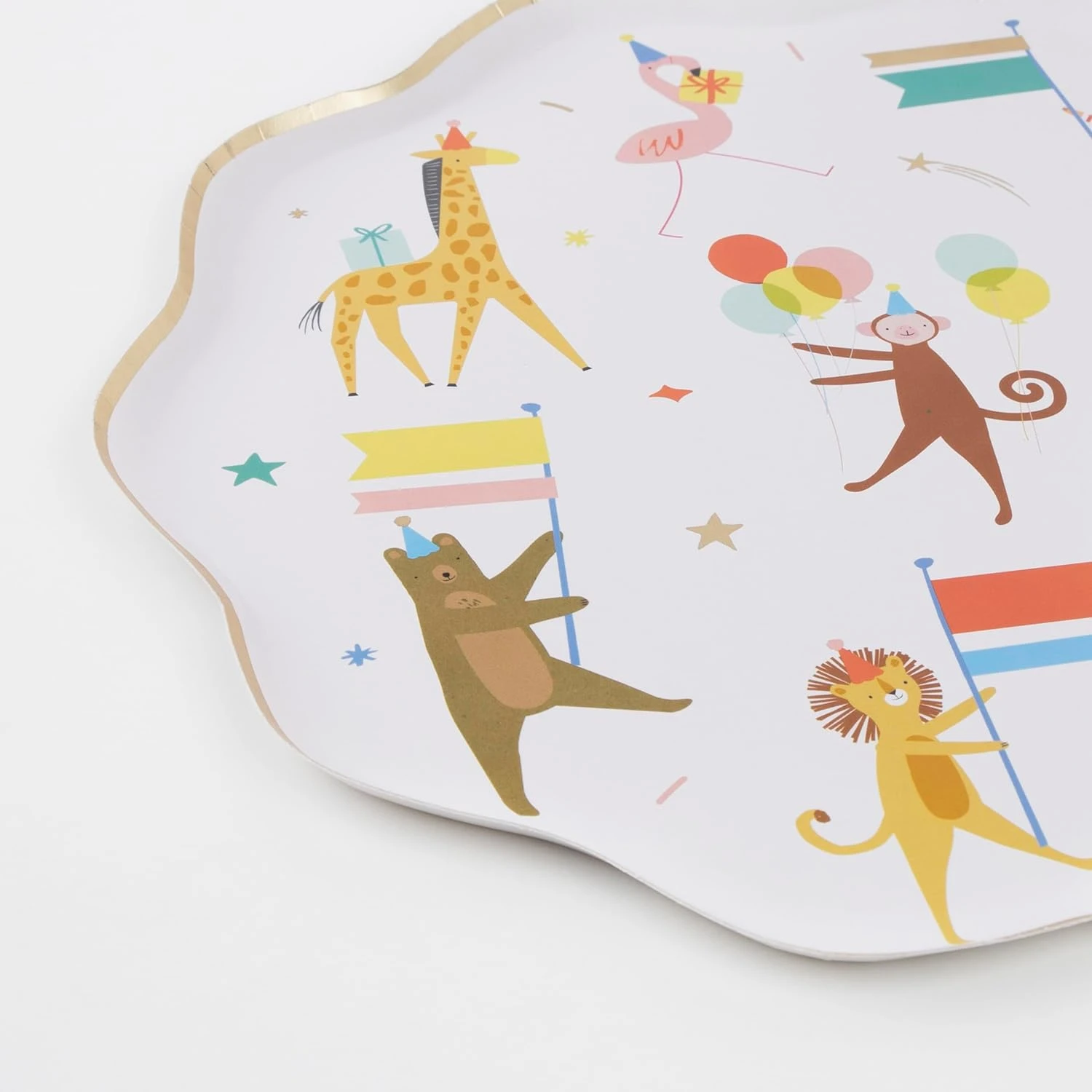 Meri-Meri Animal Parade Dinner Plates 8 Pack 3 Meri-Meri Animal Parade Dinner Plates 8 Pack - Image 3