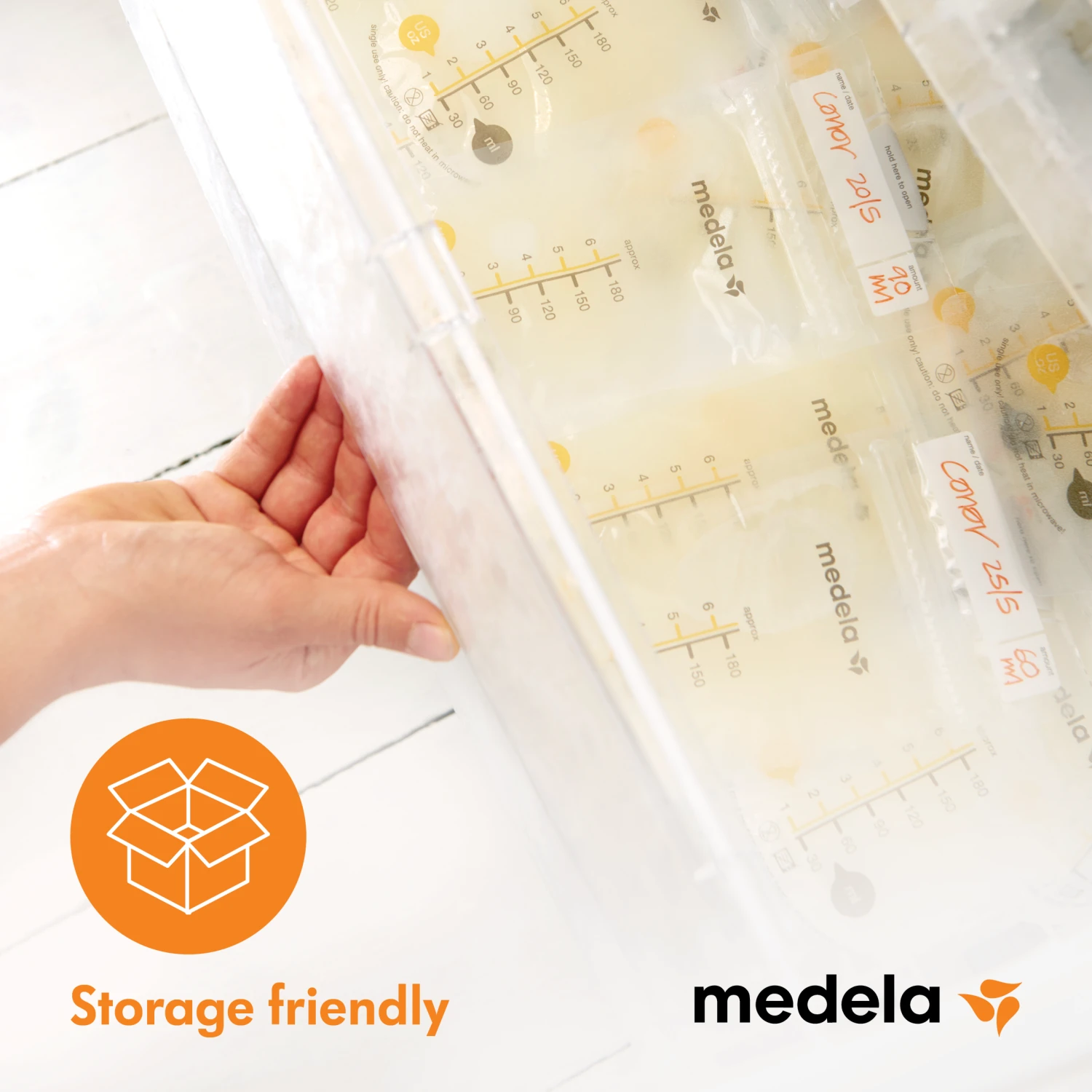 Medela Breast Milk Storage Bags - 25pk 4 Medela Breast Milk Storage Bags - 25pk - Image 4