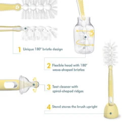Medela Quick Clean Bottle Brush -METRO BABY SHOP 7612367062947 4