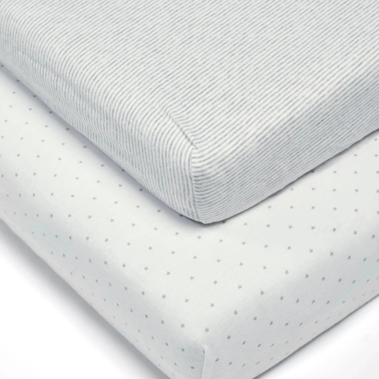 Mamas & Papas Lua Bedside Bassinet Sheets (2 Pack) VARIOUS COLOURS 2 Mamas & Papas Lua Bedside Bassinet Sheets (2 Pack) VARIOUS COLOURS - Image 2