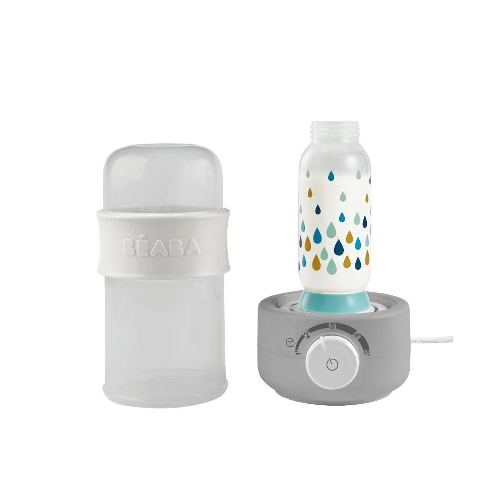 Beaba Baby Milk Second Bottle Warmer - Grey 2 Beaba Baby Milk Second Bottle Warmer - Grey - Image 2