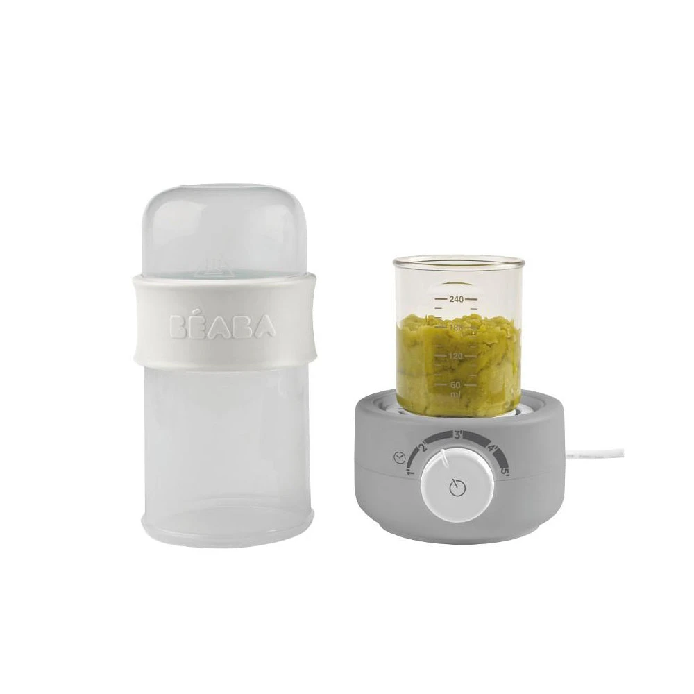 Beaba Baby Milk Second Bottle Warmer - Grey 3 Beaba Baby Milk Second Bottle Warmer - Grey - Image 3