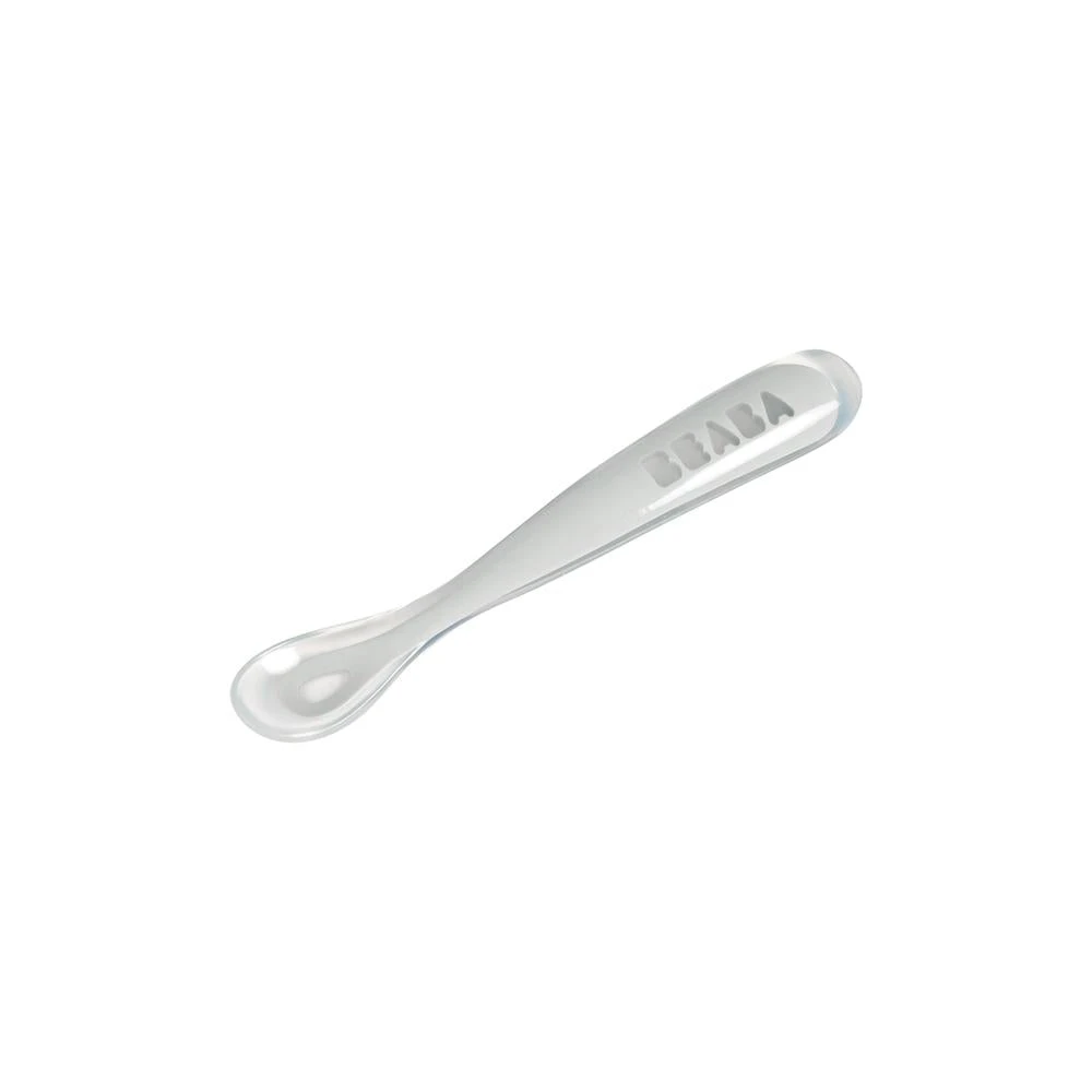 Beaba 1st Stage Ergonomic Silicone Spoon VARIOUS COLOURS 2 Beaba 1st Stage Ergonomic Silicone Spoon VARIOUS COLOURS - Image 2