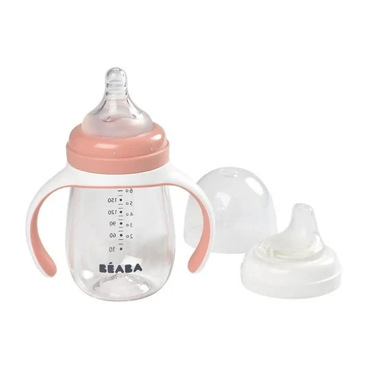 Beaba 2 In 1 Bottle To Sippy Learning Cup 210ml VARIOUS COLOURS 1 Beaba 2 In 1 Bottle To Sippy Learning Cup 210ml VARIOUS COLOURS