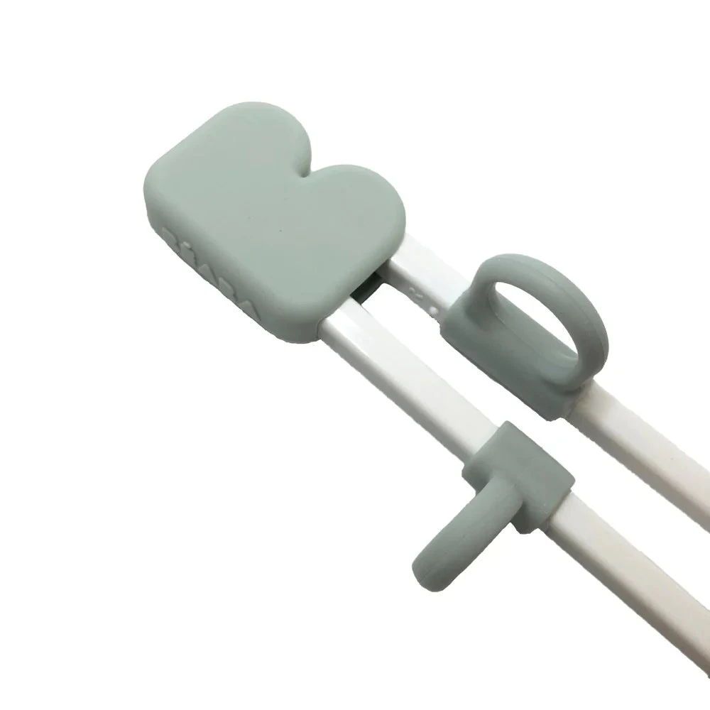 Beaba 3 In 1 Learning Chopsticks - Green Blue 2 Beaba 3 In 1 Learning Chopsticks - Green Blue - Image 2