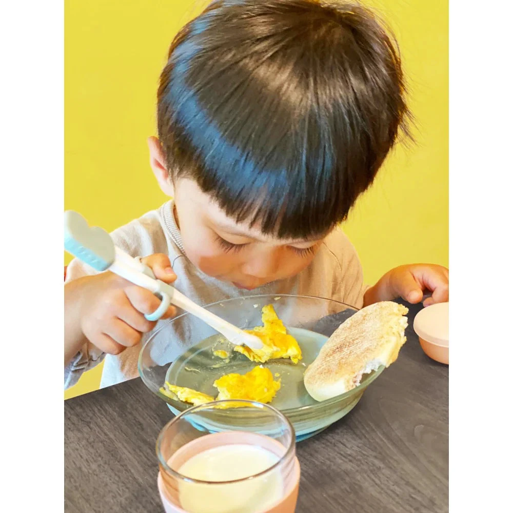 Beaba 3 In 1 Learning Chopsticks - Green Blue 7 Beaba 3 In 1 Learning Chopsticks - Green Blue - Image 7