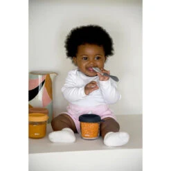 Beaba 1st Age Silicone Spoons Two-tone Travel Set With Case - Mineral/Sage Green -METRO BABY SHOP 913574 4 1024x1024 efdd88b5 4967 4a12 94b4 b8d5003cfa91