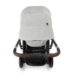 Uppababy CRUZ V2 + FREE SNUG SEAT + CUP HOLDER - Anthony (White & Grey Chenille/Carbon/Chestnut Leather) 9 Uppababy CRUZ V2 + FREE SNUG SEAT + CUP HOLDER - Anthony (White & Grey Chenille/Carbon/Chestnut Leather) -METRO BABY SHOP Anthony Cruz Top
