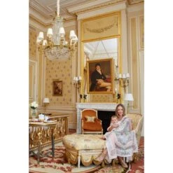 Swaddle - Tapestry Pink On Pink PRE ORDER JULY -METRO BABY SHOP Atelier Choux Tapestry Pink 1