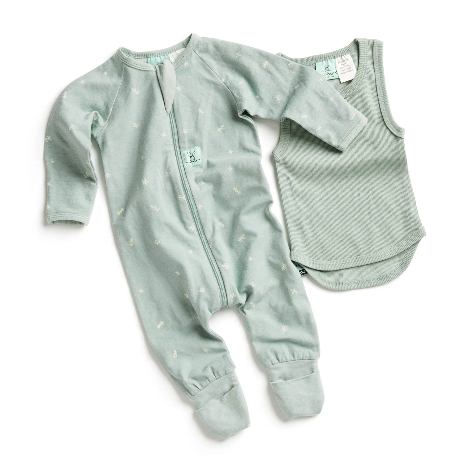 Baby Essentials Gift Pack - Sage 3 Baby Essentials Gift Pack - Sage - Image 3