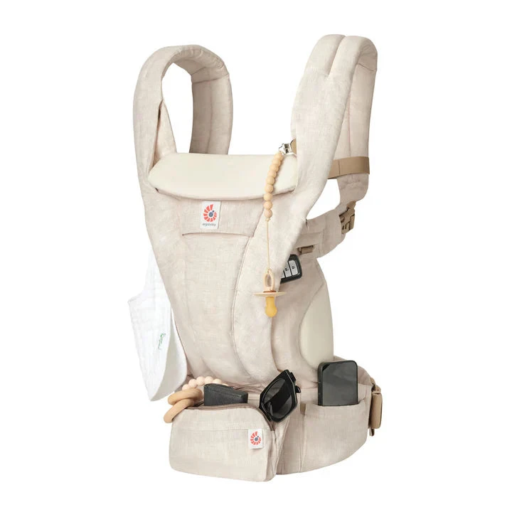 Ergobaby Omni Deluxe All-in-One Linen Baby Carrier - Natural Linen 6 Ergobaby Omni Deluxe All-in-One Linen Baby Carrier - Natural Linen - Image 6