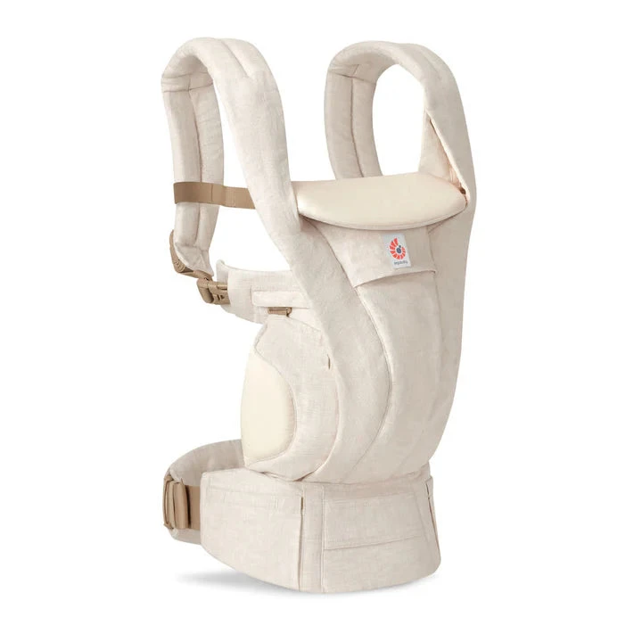 Ergobaby Omni Deluxe All-in-One Linen Baby Carrier - Natural Linen 2 Ergobaby Omni Deluxe All-in-One Linen Baby Carrier - Natural Linen - Image 2