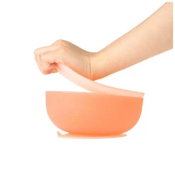 Suction Bowl With Lid VARIOUS COLOURS -METRO BABY SHOP BOWL 1 1024