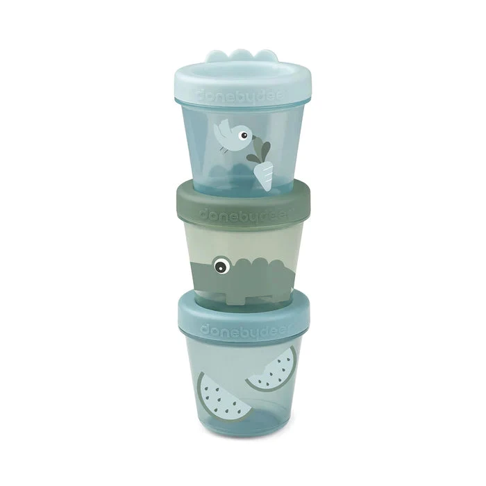 Done By Deer Baby Food Container 3-pack VARIOUS COLOURS 1 Done By Deer Baby Food Container 3-pack VARIOUS COLOURS