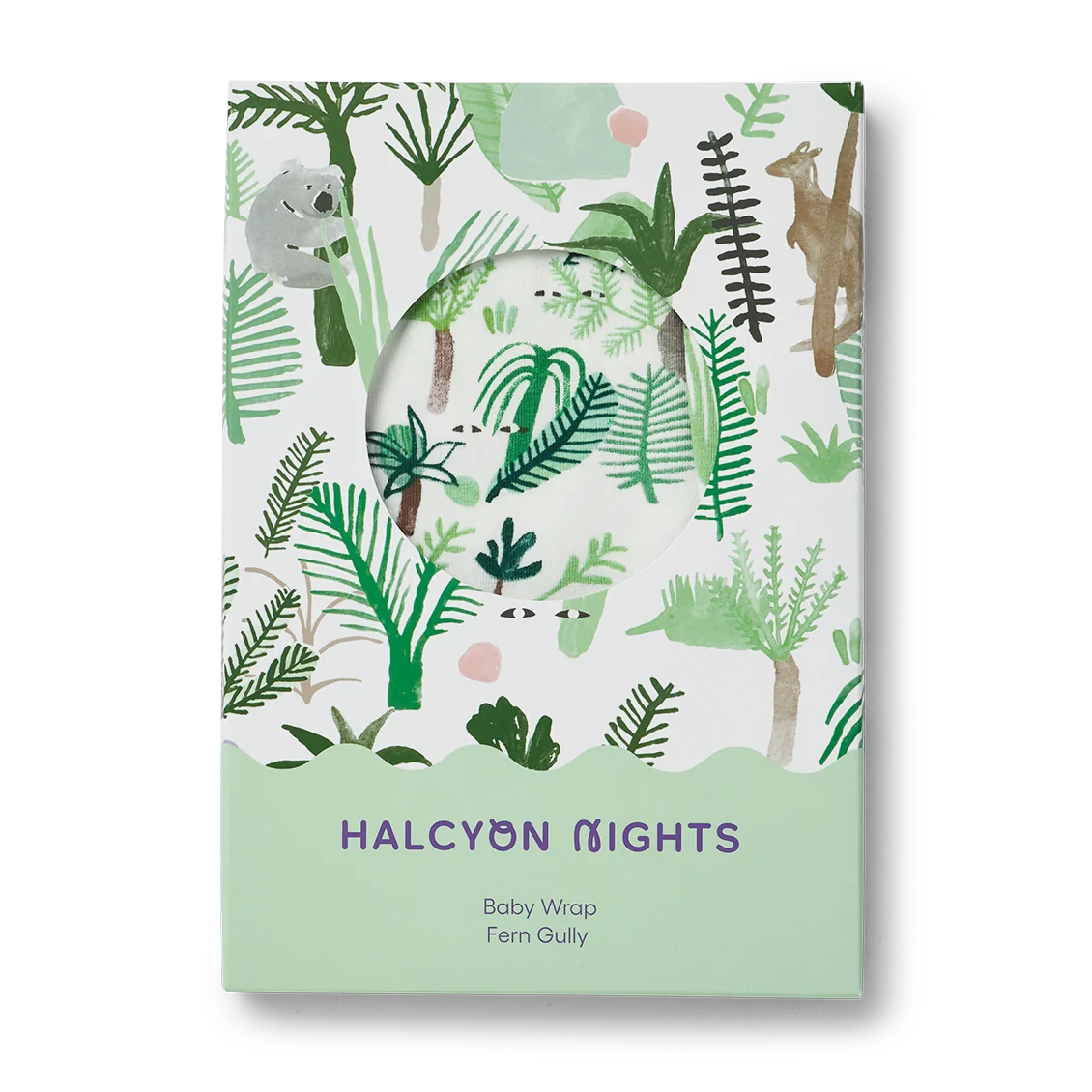 Fern Gully Baby Wrap 1 Fern Gully Baby Wrap