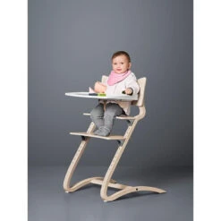 Leander Classic High Chair Tray 5 Leander Classic High Chair Tray -METRO BABY SHOP Baby in HighChair whitewash w tray