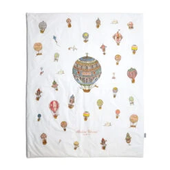 Reversible Quilt - Monceau Mansion/Hot Air Balloon