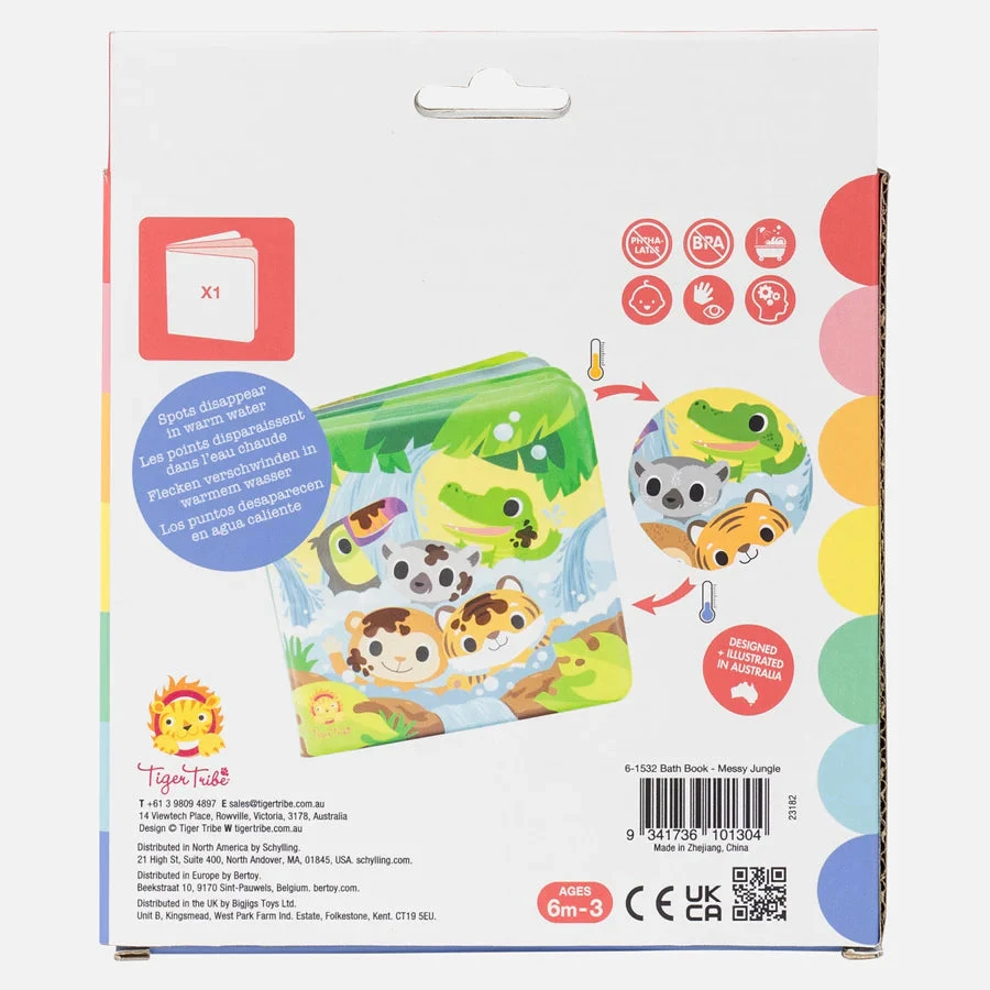 Tiger Tribe Bath Book - Messy Jungle 5 Tiger Tribe Bath Book - Messy Jungle - Image 5